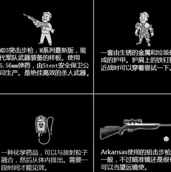 辐射3物品中文描述信息Mod下载+安装教程