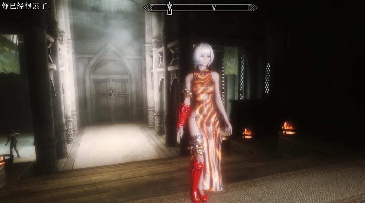 上古卷轴5：天际CBBEV3剑灵旗袍MOD三款汉化版下载