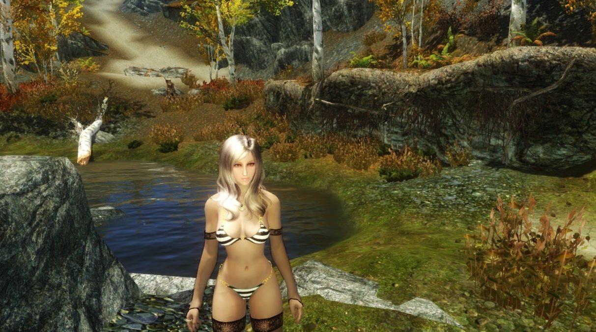 上古卷轴5：天际Newmillercasual--比基尼&amp;手套&amp;丝袜&amp;靴子下载