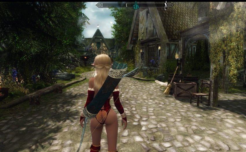 上古卷轴5：天际女性精灵弓箭&amp;匕首[移植]下载