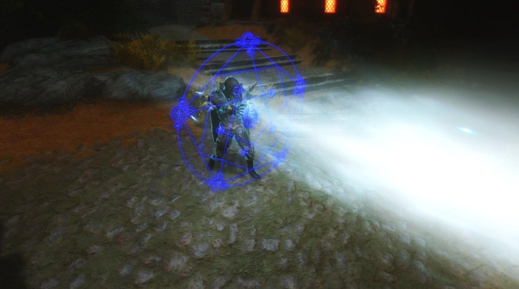 上古卷轴5：天际魔法符文盾与魔法阵MOD下载