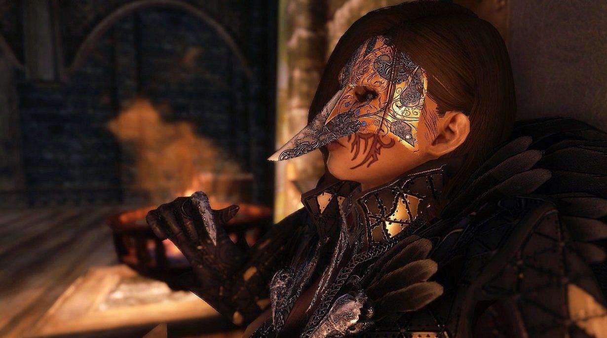 上古卷轴5：天际国外新货乌鸦女巫套装[汉化]下载