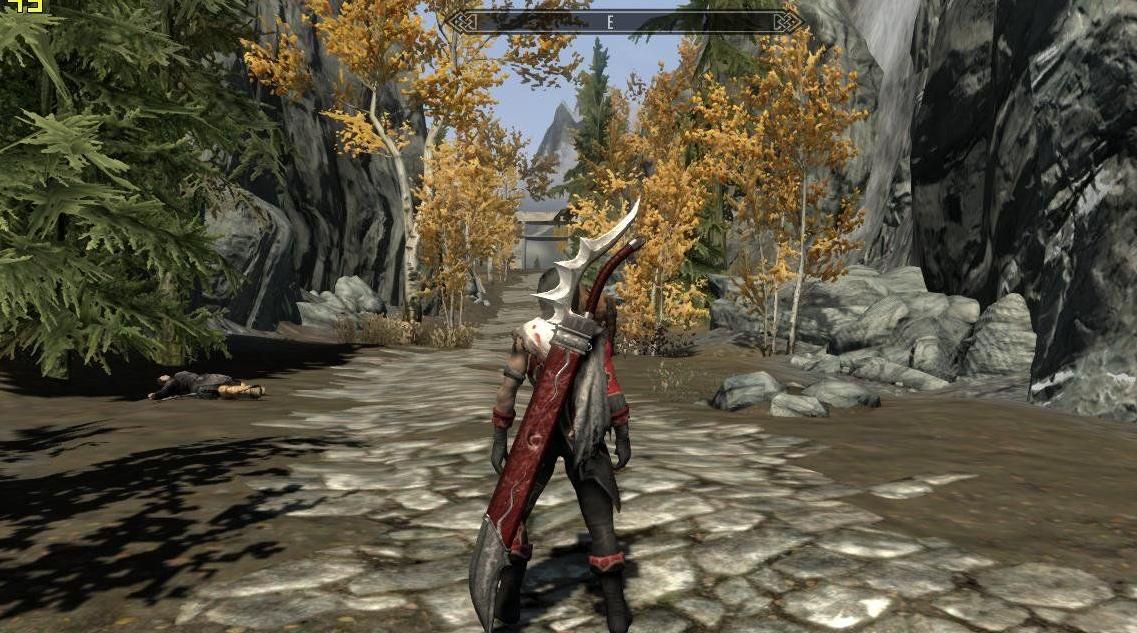 上古卷轴5：天际莉莉丝切割者，帅气双手巨剑！下载