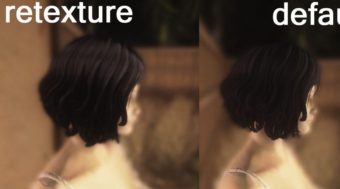 上古卷轴5：天际TeraHairRetexture两套材质!下载