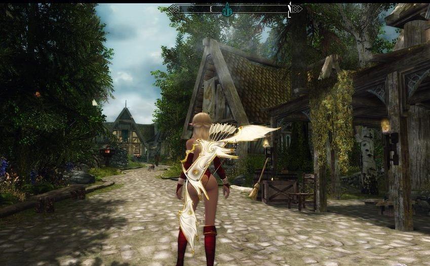 上古卷轴5：天际 女性 精灵弓箭&匕首 [移植]下载+安装说明