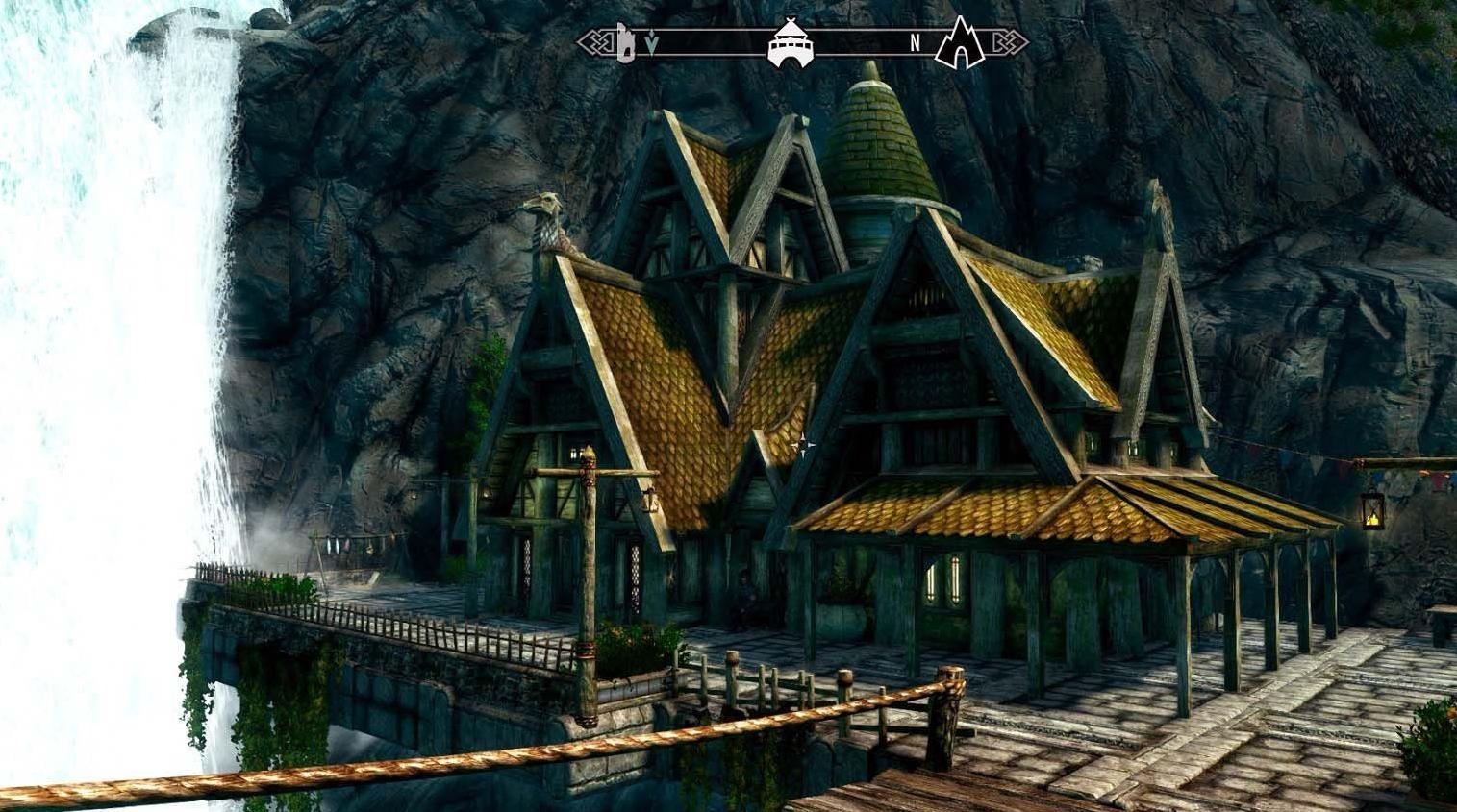 上古卷轴5：天际驿站2位置绝佳，后宫必备[汉化]下载