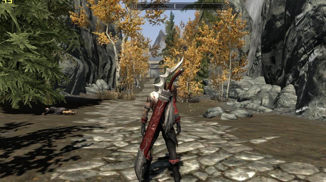 上古卷轴5：天际莉莉丝切割者，帅气双手巨剑！下载