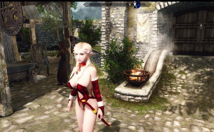 上古卷轴5：天际 女性 精灵弓箭&匕首 [移植]下载+安装说明