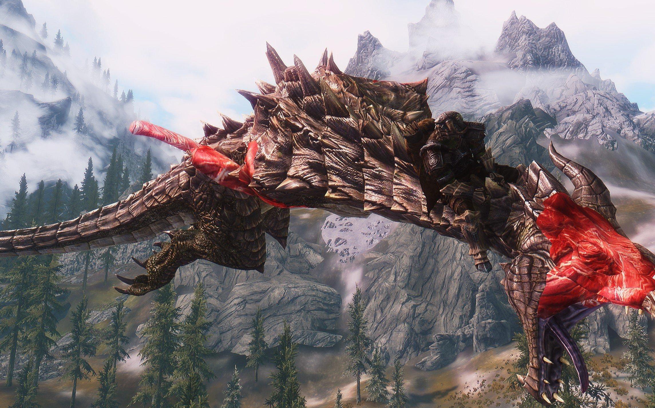 上古卷轴5：天际恶搞MOD无翅龙下载