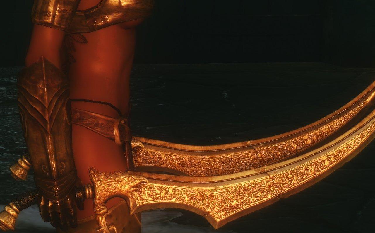 上古卷轴5：天际武者之剑高清波斯刀[汉化]下载