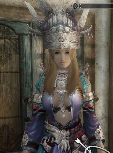 上古卷轴5：天际剑网三移植五毒南皇成女套！超赞！下载