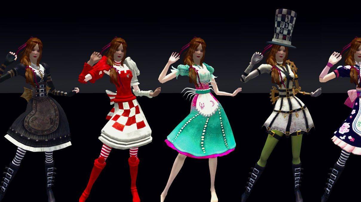 上古卷轴5：天际爱丽丝疯狂回归全套服装移植下载