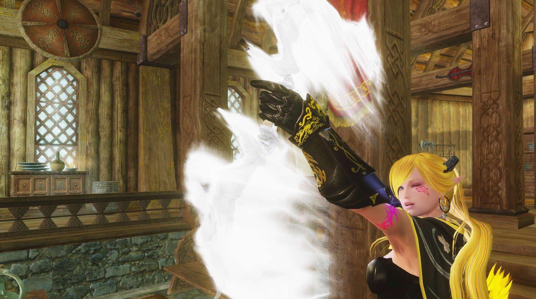 上古卷轴5：天际分离出的白色流光弓下载