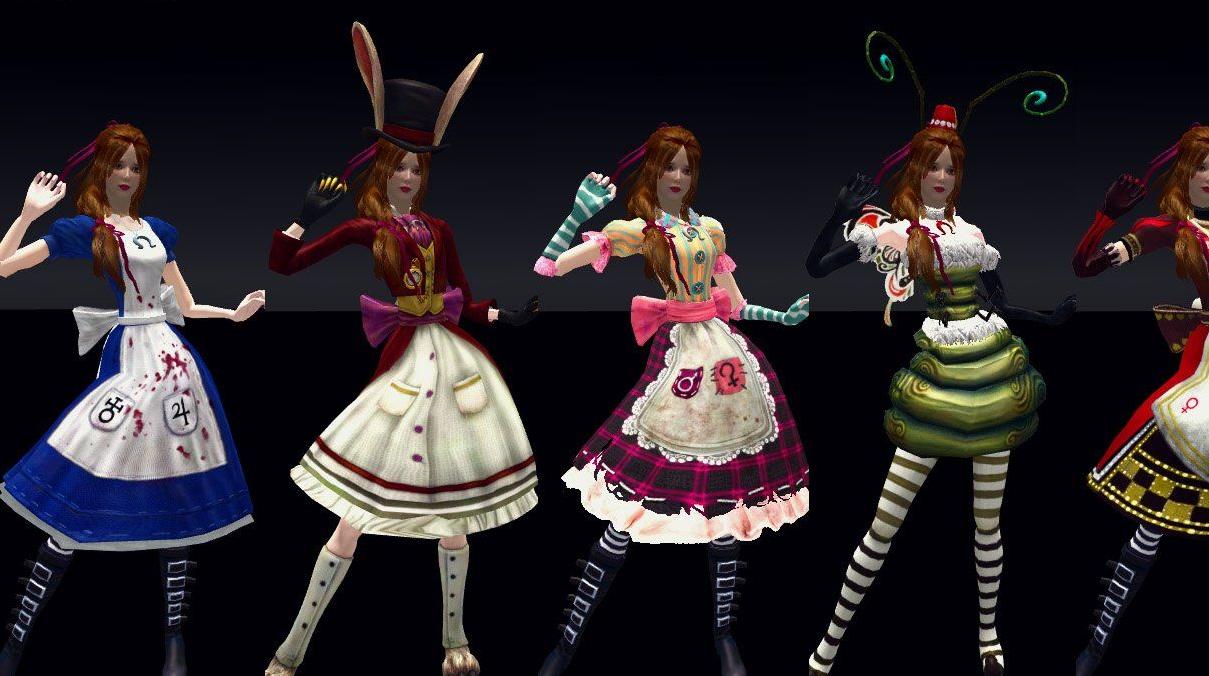 上古卷轴5：天际爱丽丝疯狂回归全套服装移植下载