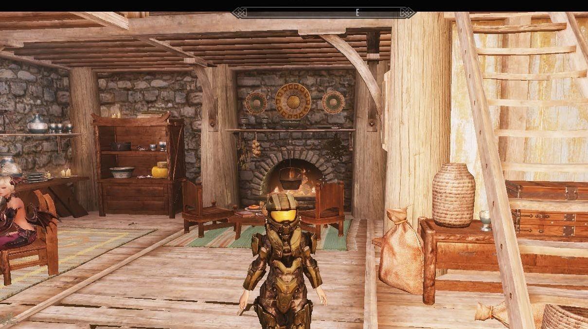 上古卷轴5：天际光环4盔甲乱入天际！下载