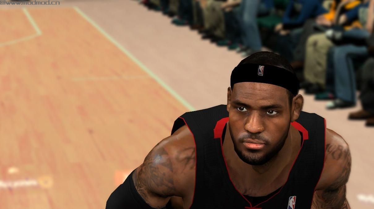 NBA2K14次时代詹姆斯最强面补下载