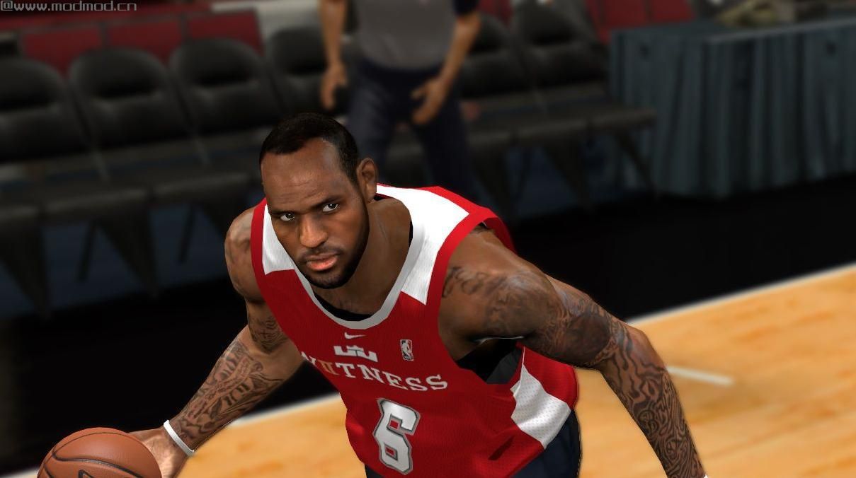 NBA2K14次时代詹姆斯最强面补下载