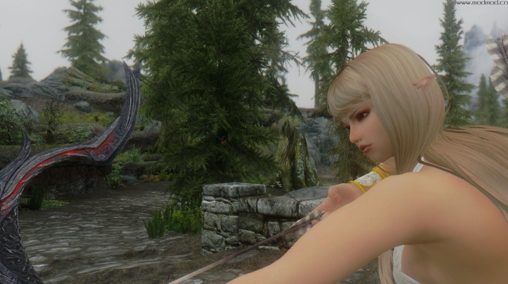 上古卷轴5：天际v1.1独立弓箭手随从CeciliaMOD下载