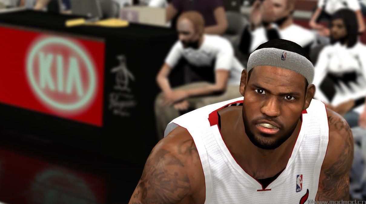 NBA2K14次时代詹姆斯最强面补下载