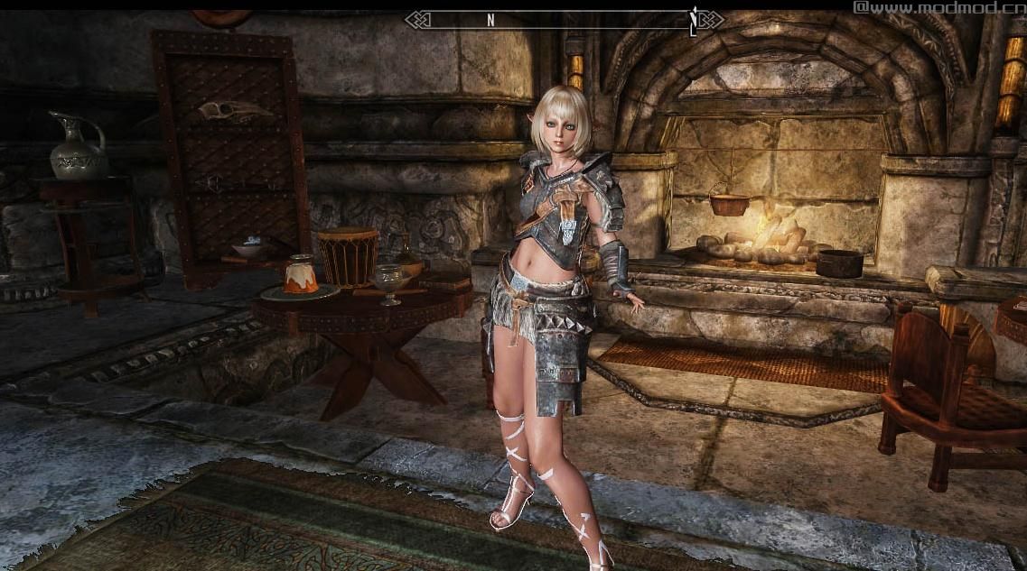 上古卷轴5：天际Realgirl真实皮肤[UNP][UNPB]下载