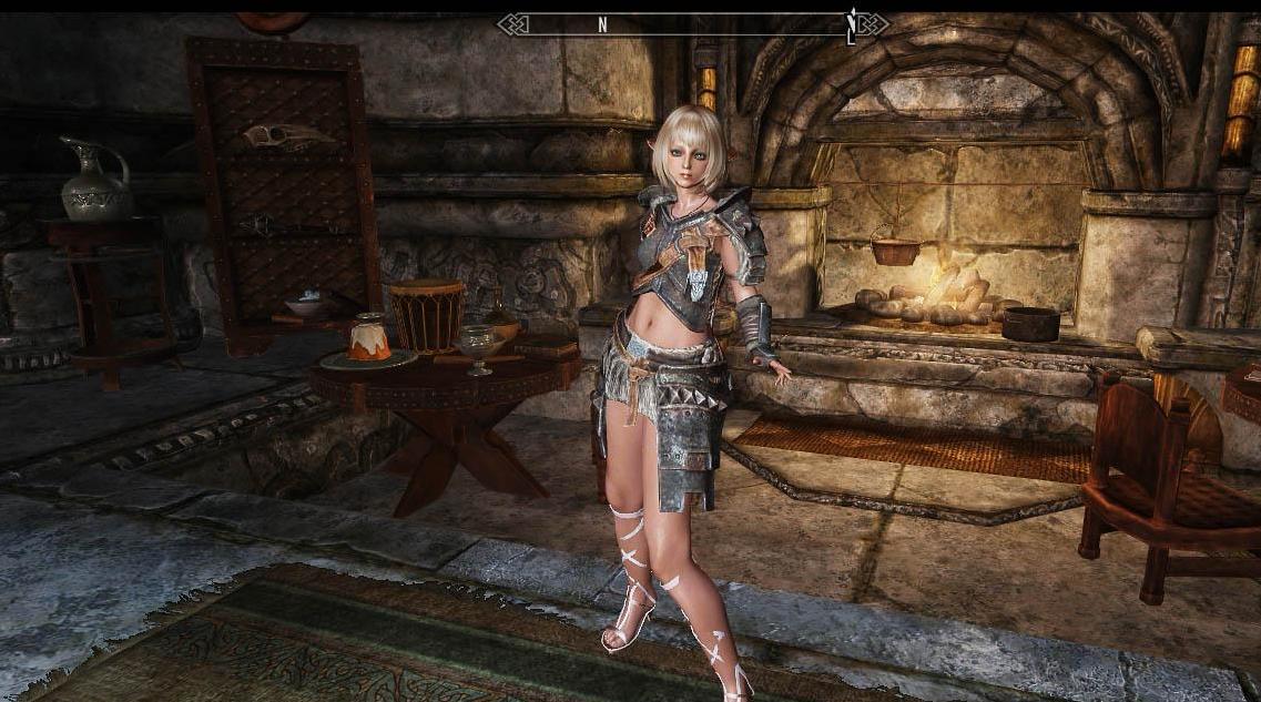 上古卷轴5：天际Realgirl真实皮肤[UNP][UNPB]下载