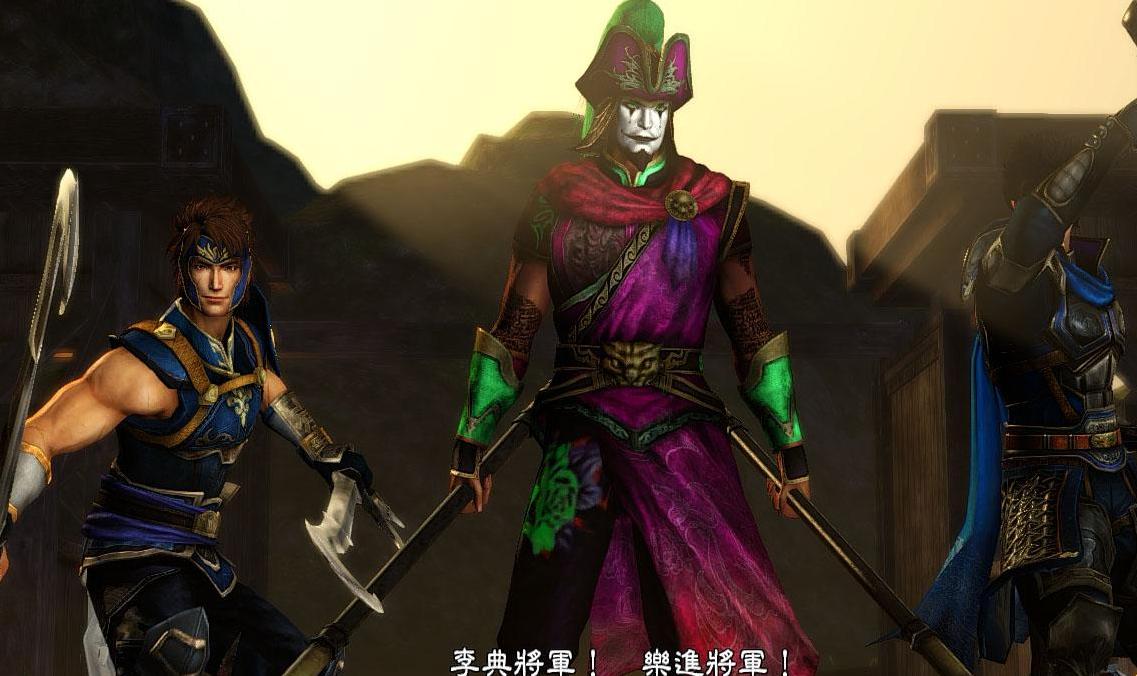 真三国无双7with猛将传小丑张辽MOD下载