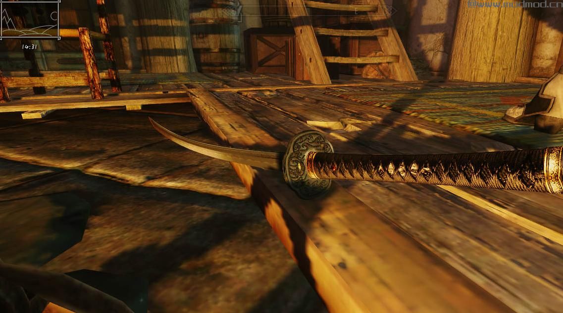 上古卷轴5：天际兼住低配武士刀下载