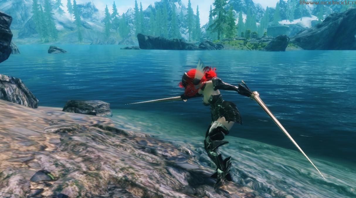 上古卷轴5：天际巨型金属矛武器包下载