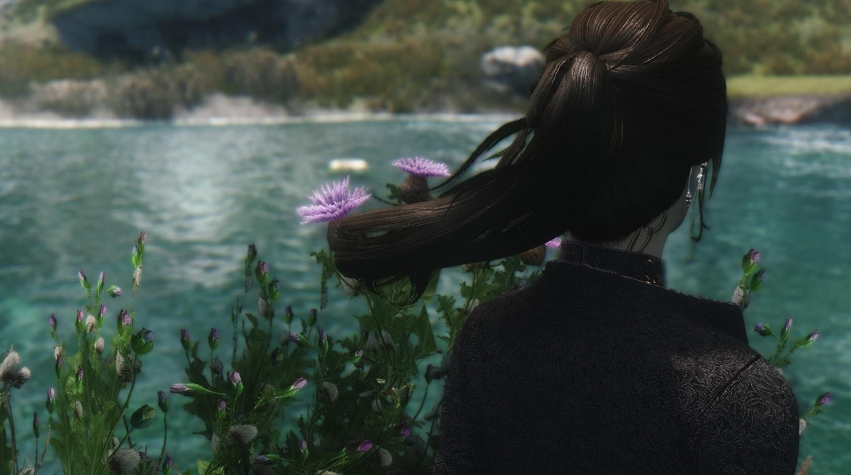 上古卷轴5：天际长马尾SG物理发型独立版下载