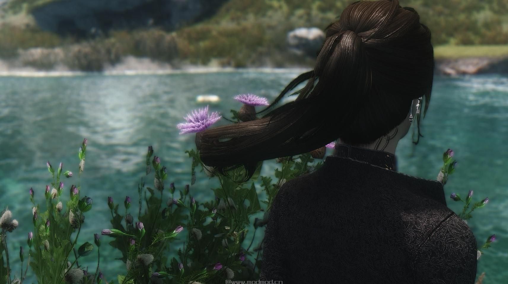 上古卷轴5：天际长马尾SG物理发型独立版下载