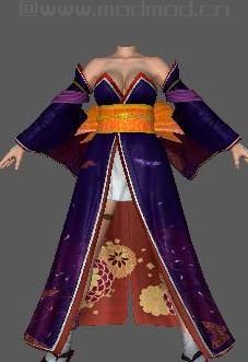 死或生5：最后一战ayane紫色和服MOD下载