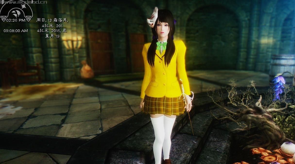 上古卷轴5：天际彩南高中校服下载