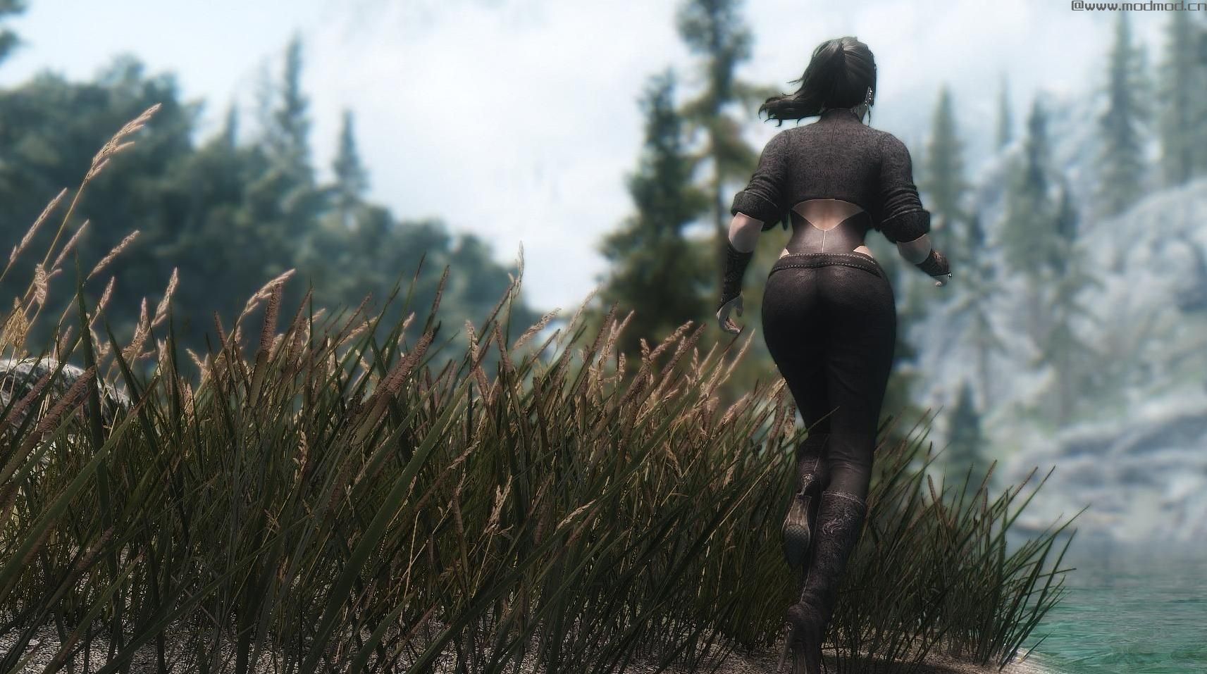 上古卷轴5：天际长马尾SG物理发型独立版下载