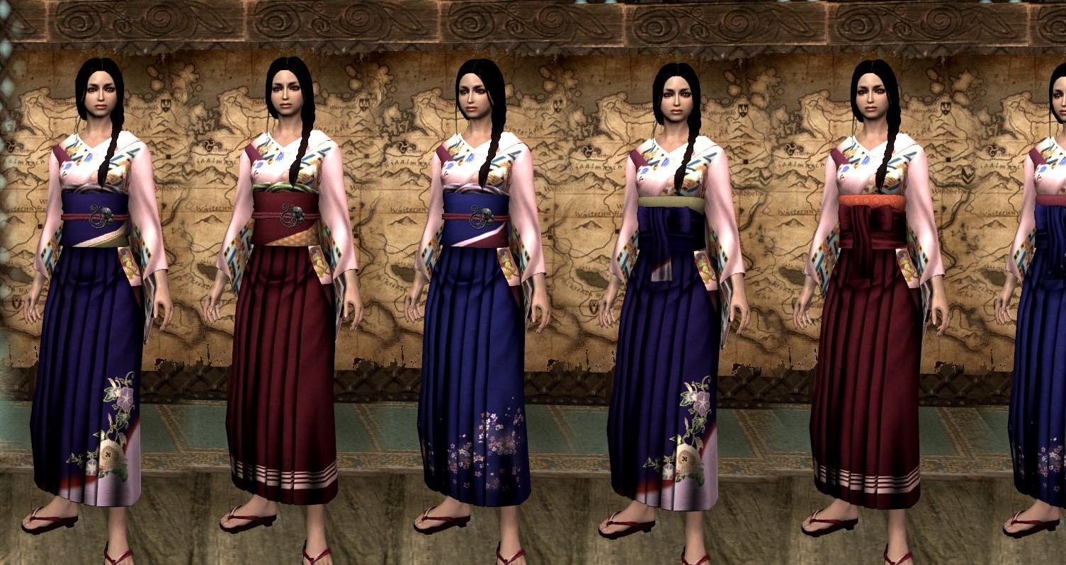 上古卷轴5：天际Wahuku日本和服合集下载