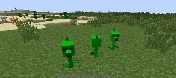 我的世界1.7.2植物大战僵尸MOD下载