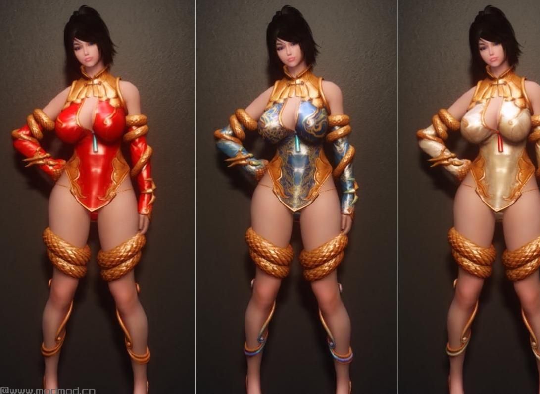 上古卷轴5:天际 近期UNPB服装合集MOD下载+安装说明