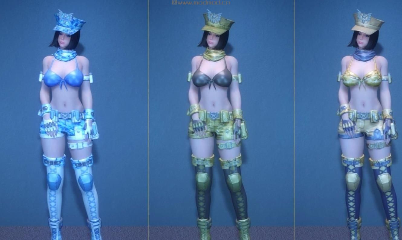 上古卷轴5：天际近期UNPB服装合集MOD下载