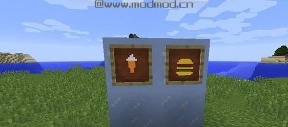 我的世界1.8.0快餐店食物MOD下载