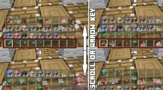 我的世界1.7.2快速物品栏切换MOD下载