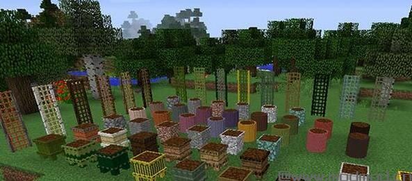 我的世界1.7.2更多植物MOD下载