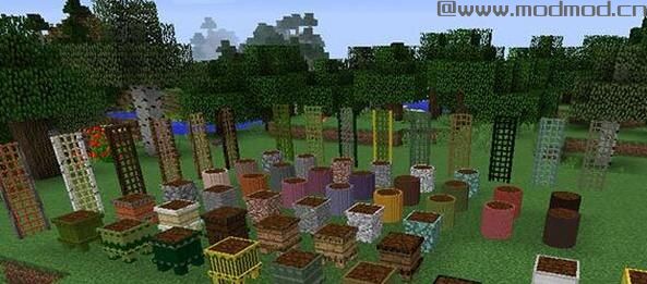 我的世界1.8.9更多植物MOD下载