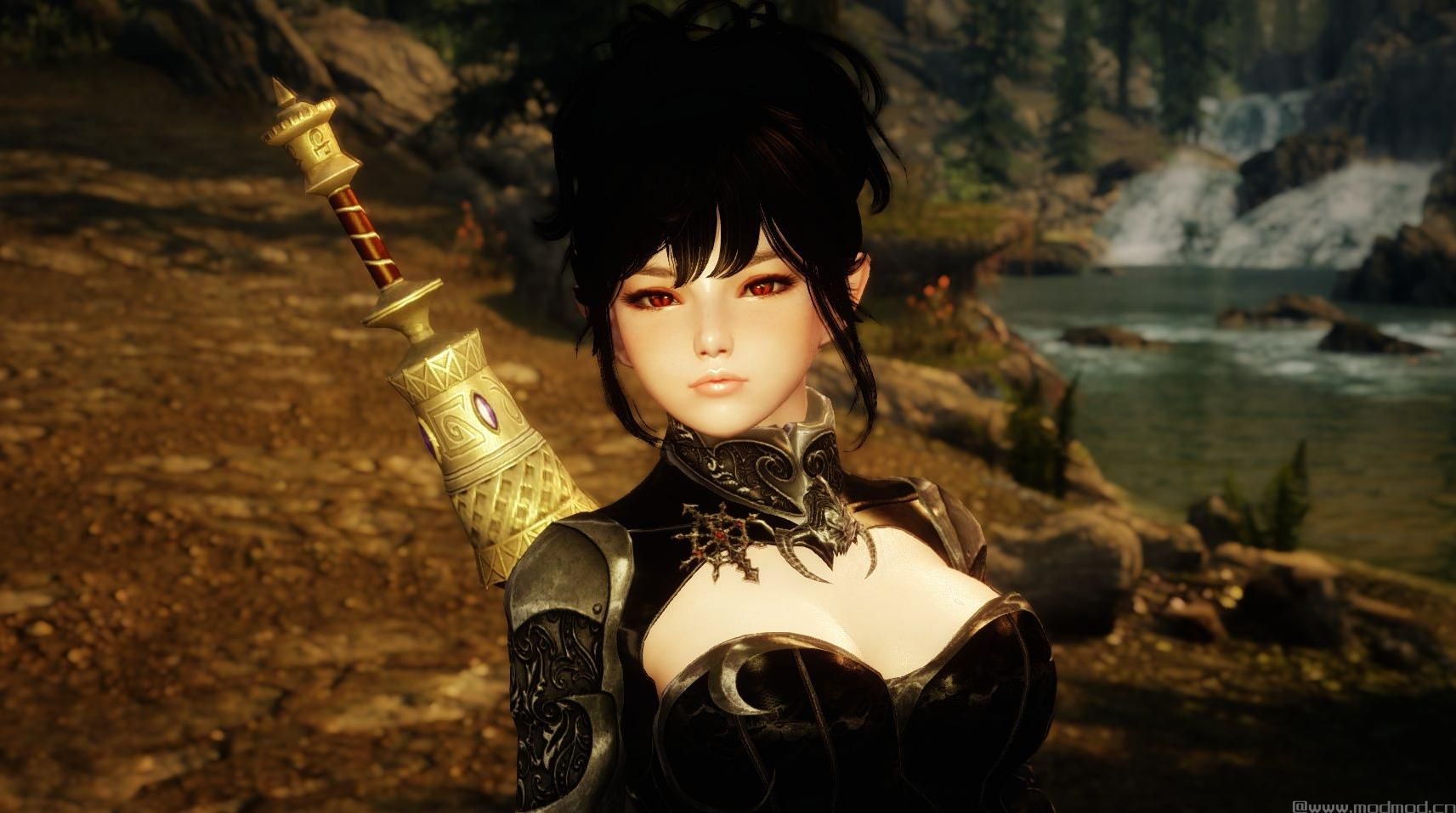 上古卷轴5:天际 萝莉拉米亚物理特效版MOD下载+安装说明