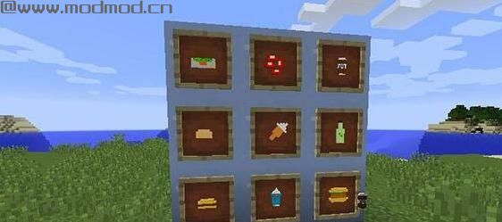 我的世界 1.8.0快餐店食物MOD下载+安装说明