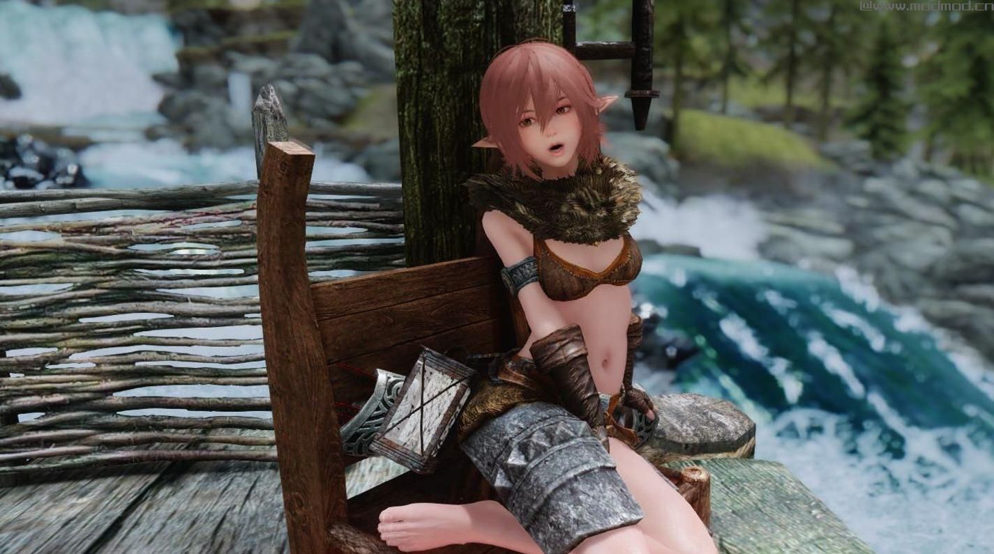 上古卷轴5：天际萝莉随从-魔剑士莎莉亚MOD下载