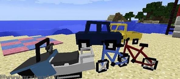 我的世界1.7.2更多交通工具MOD下载
