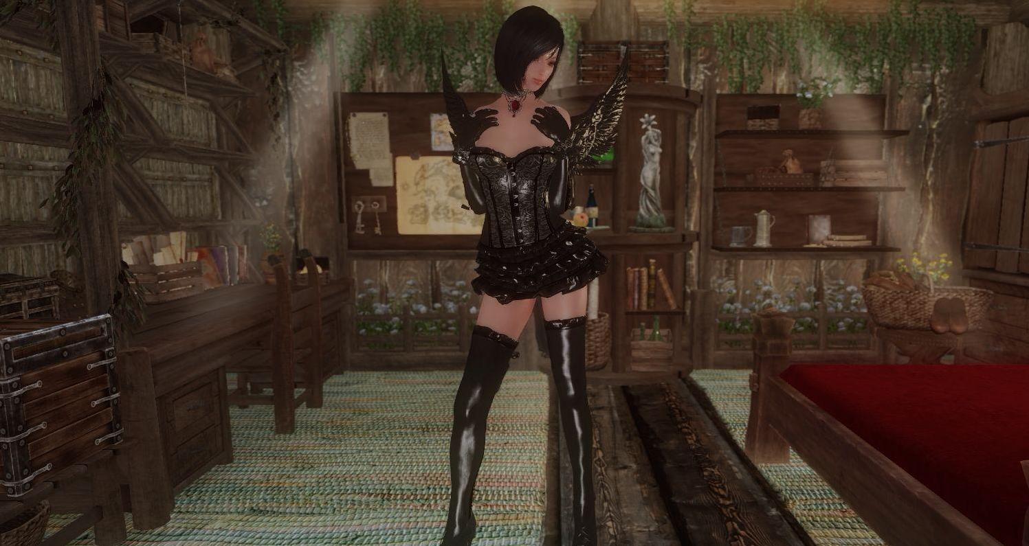 上古卷轴5：天际剑灵情人节服装MOD下载