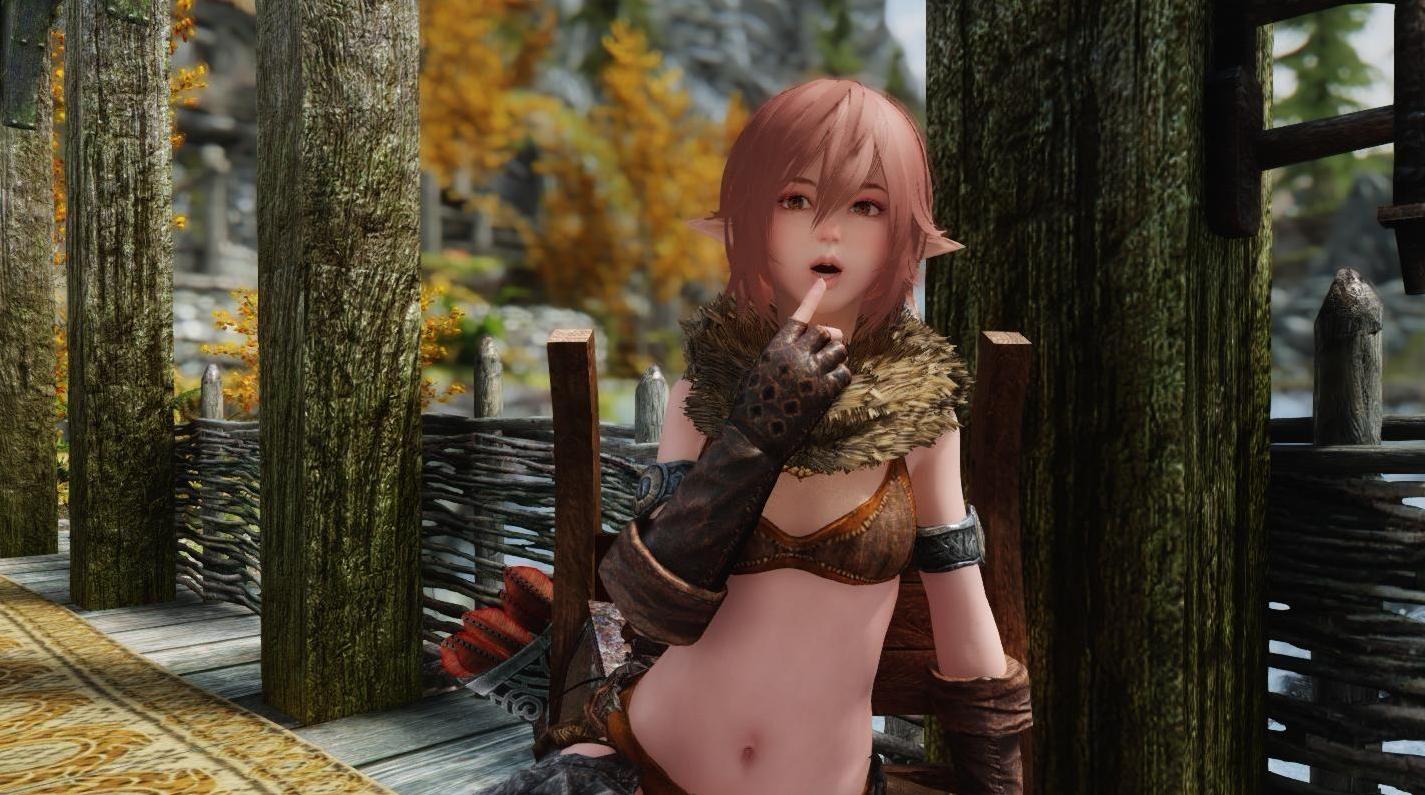上古卷轴5：天际萝莉随从-魔剑士莎莉亚MOD下载