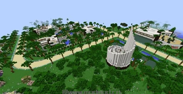 我的世界1.8.9大型群岛生存地图包下载