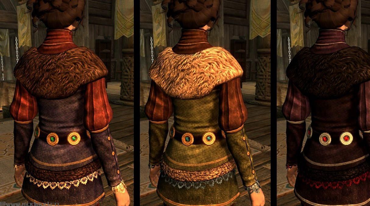 上古卷轴5:天际 克罗维亚贵族服装集MOD下载+安装说明