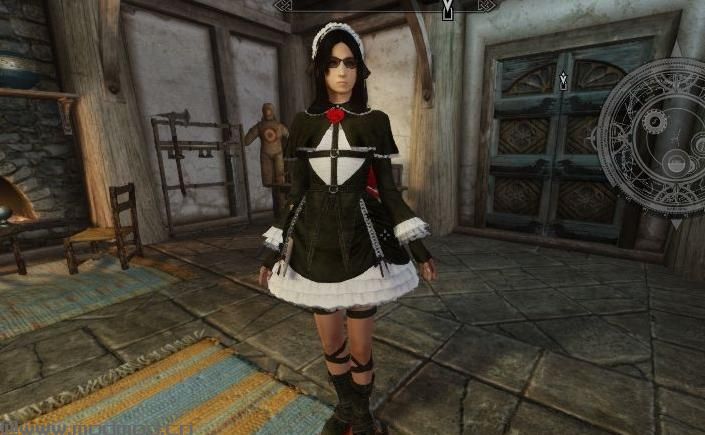 上古卷轴5：天际死或生MarieRose套装MOD下载